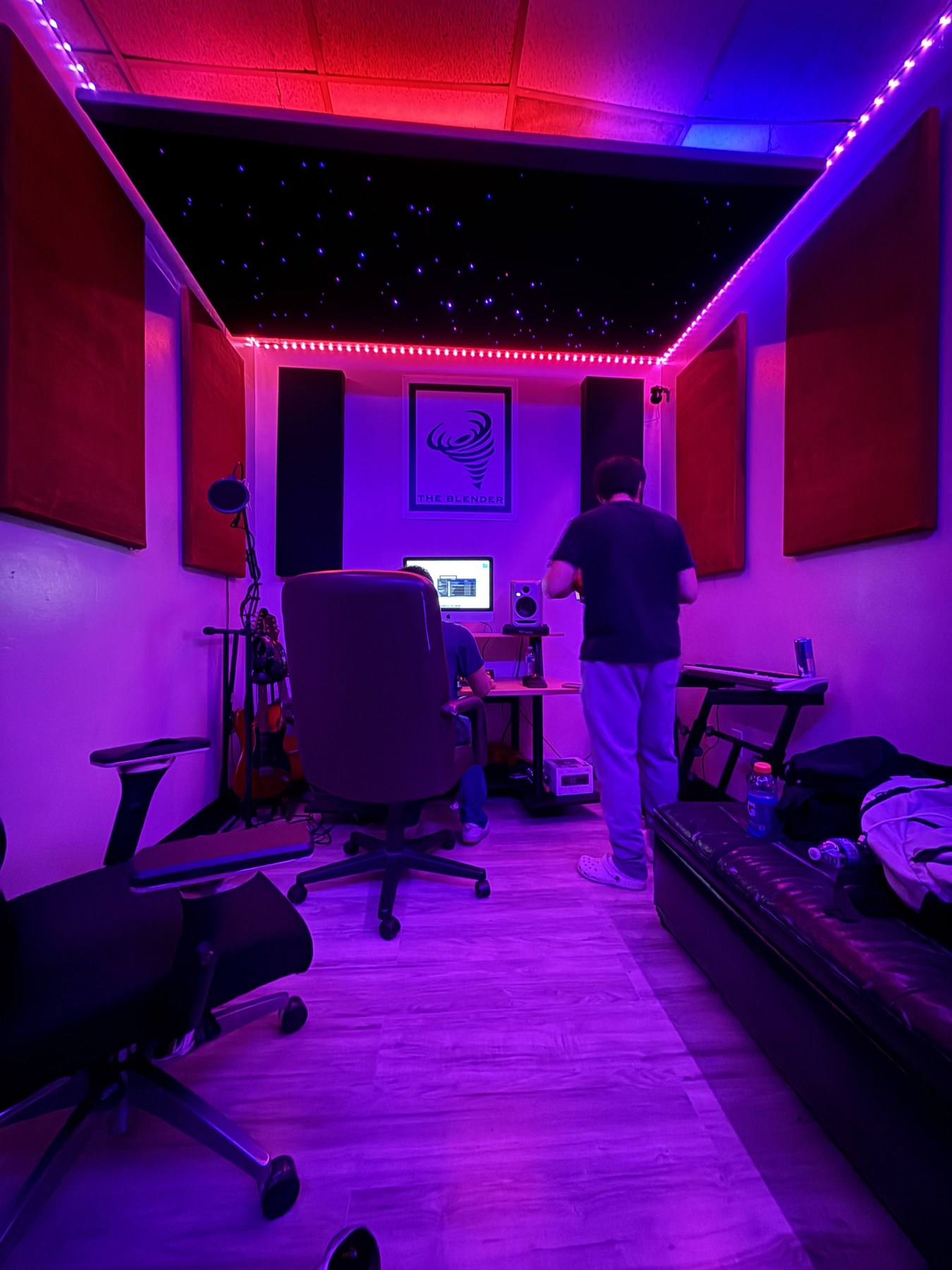 Inside the THA KITCHEN recording room